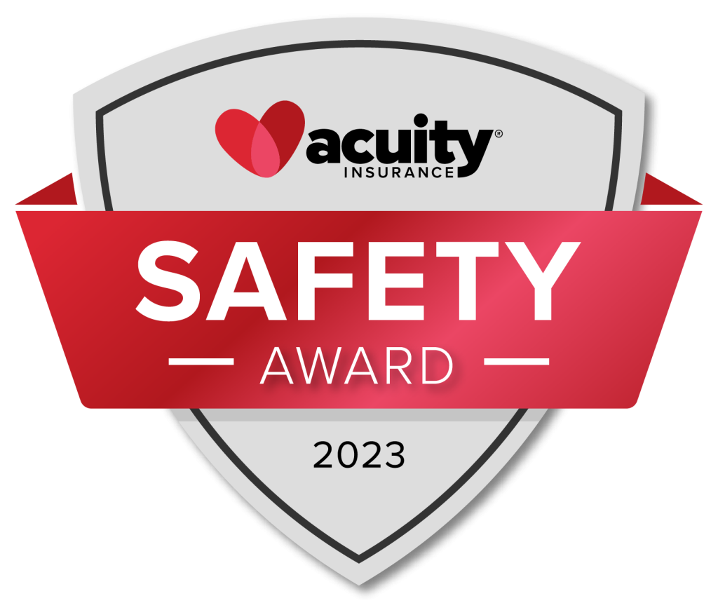 S.T.I. Trans, Inc. 2023 Acuity Insurance Safety Award